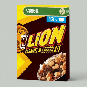 Готовый завтрак Lion Cereals Карамель и шоколад 400гр