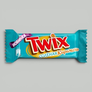 Батончик шоколадный Twix Соленая карамель 46гр