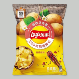 Чипсы картофельные Lay's Розовый перец 116гр