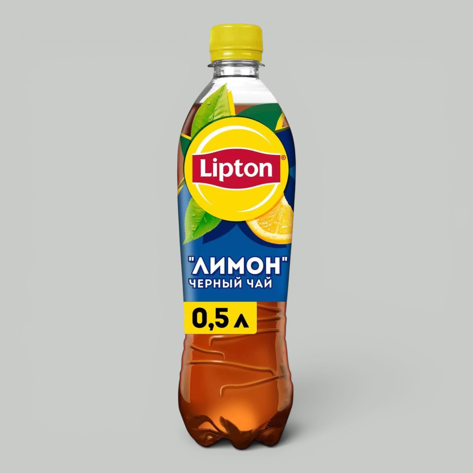 Чай Lipton Черный Лимон 0,5л