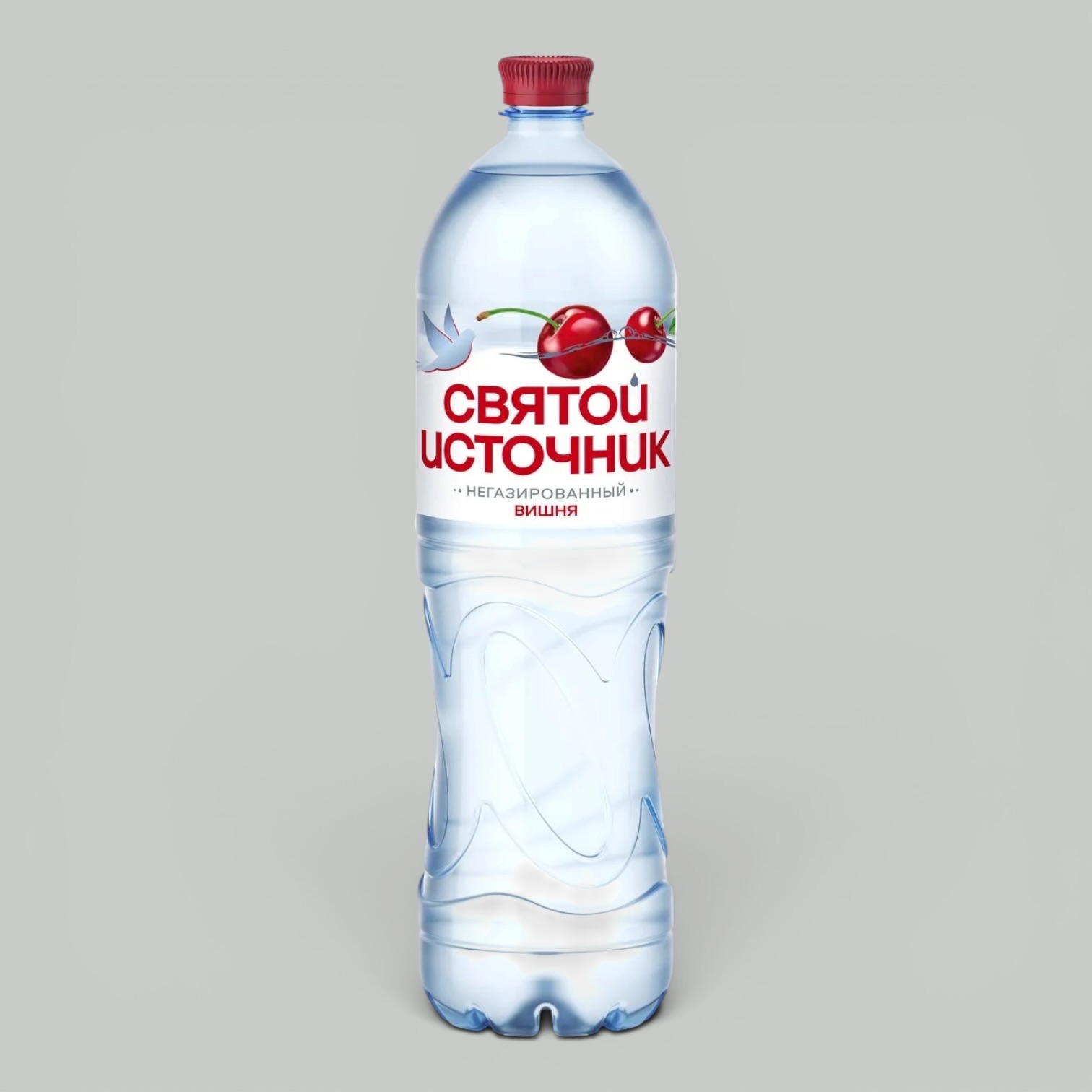 Вода Святой источник Вишня б/газа 1,5л