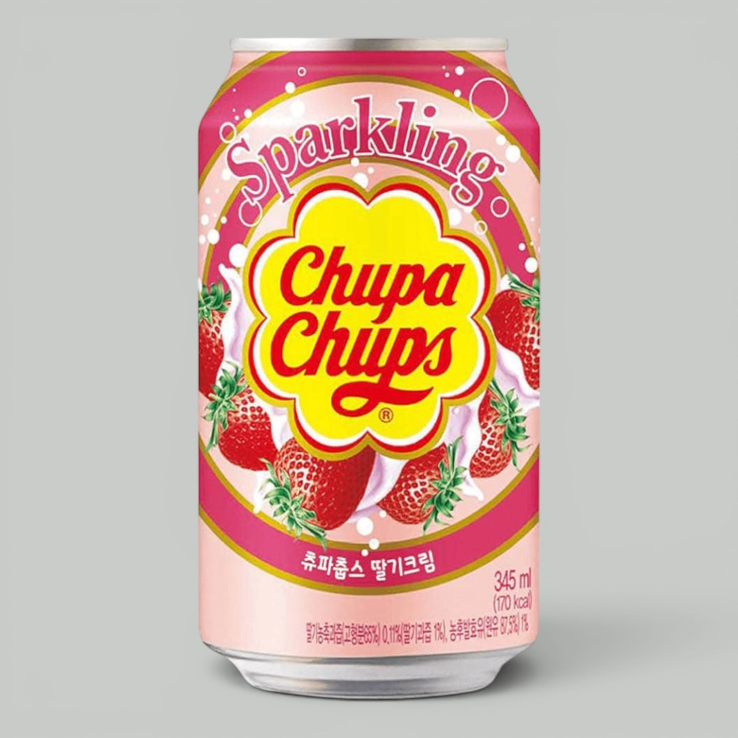 Напиток Chupa Chups Клубника газ. 0,345л