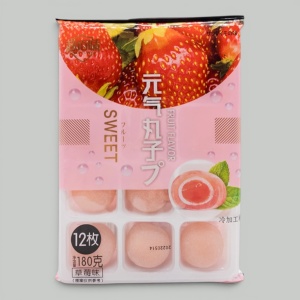 Пирожное рисовое Моти Sweet Клубника 180гр