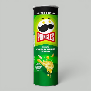 Чипсы картофельные Pringles Сыр и чеснок 102гр
