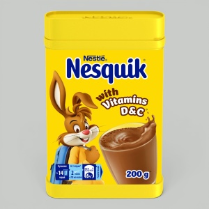 Какао Nesquik 200гр банка