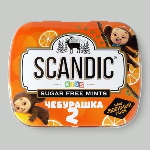 Конфеты Scandic Апельсин 14гр