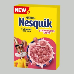 Готовый завтрак Nesquik Клубника 330гр