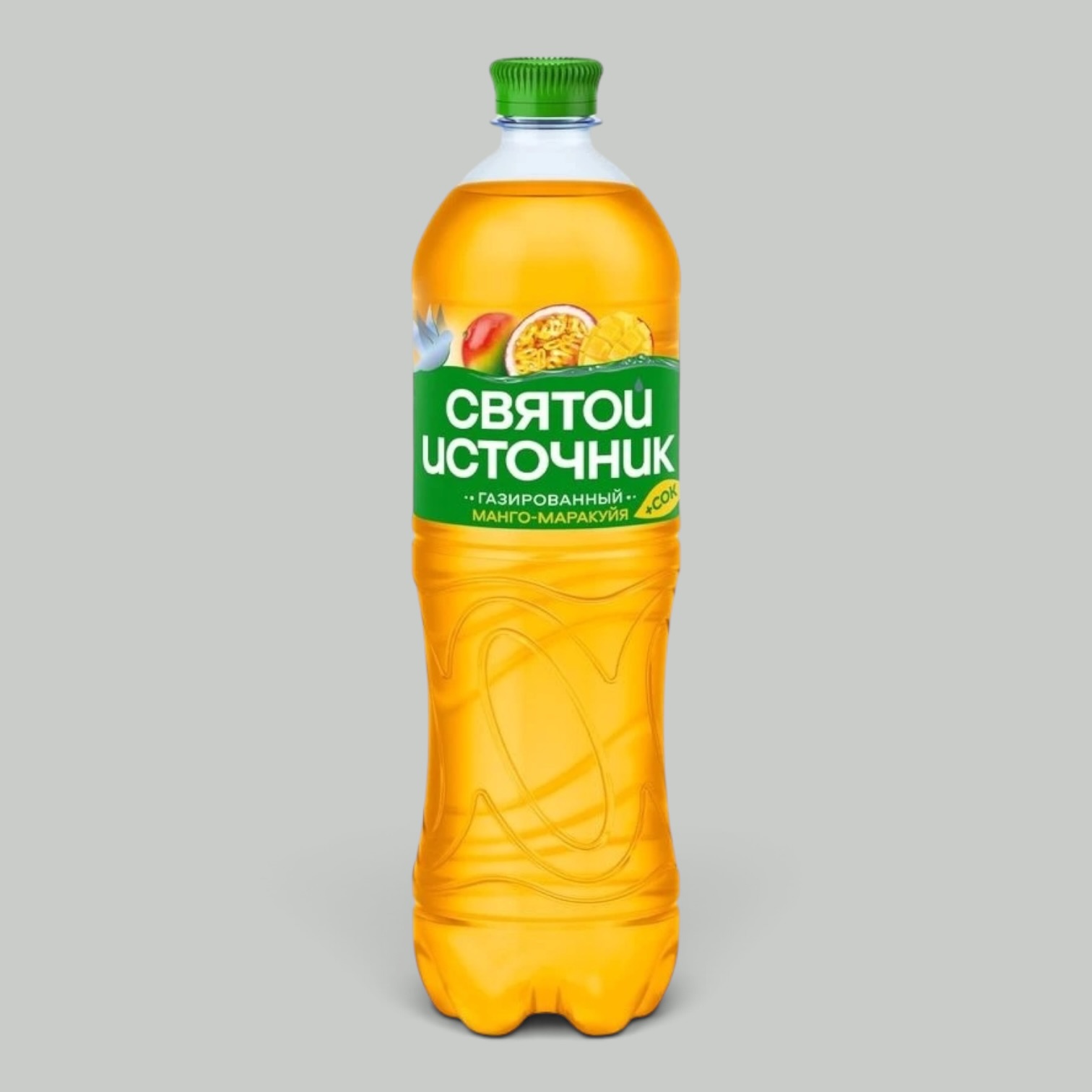 Вода Святой источник Манго-Маракуйя газ. 1,5л