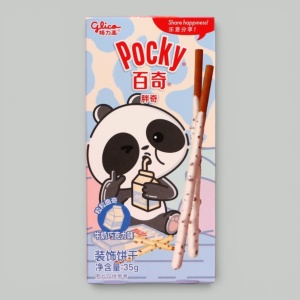 Палочки бисквитные Pocky Animals Шоколад молочный 35гр