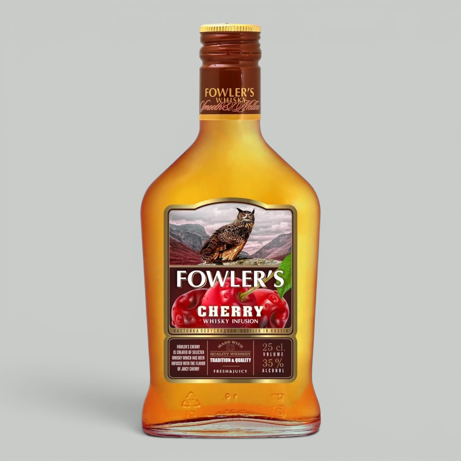 Виски Fowler's Вишня 0,25 л. 35%