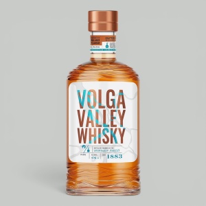 Виски Volga Valley Whisky 0,05 л. 40%
