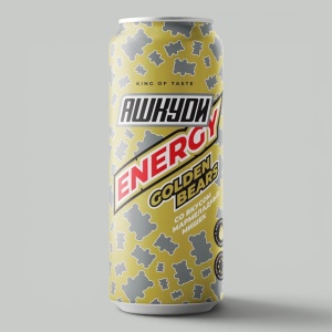 Энерг.напиток АШКУDИ Energy Golden Bears 0,45л