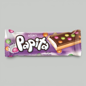 Печенье Papita Молочный крем и драже 33гр