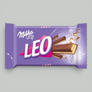 Вафли шоколадные Milka Leo 33,3гр