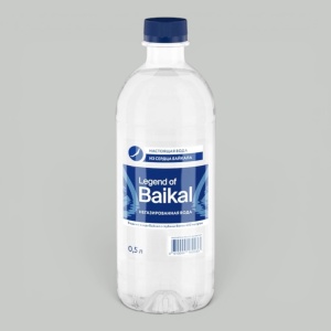 Вода Легенда Байкала б/газа 0,5л ПЭТ 