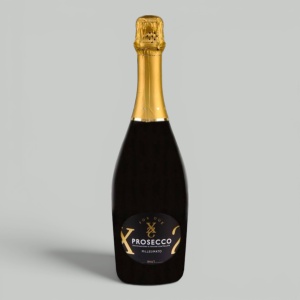 Вино игристое Vedova For Due Prosecco Millesimato белое брют 0,75 л. 10%