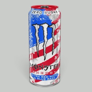 Энерг.напиток Monster Ultra Red White & Blue Razz 0,473л