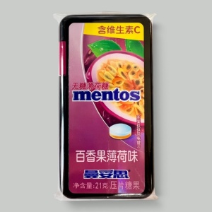 Жев.конфеты Mentos Мята-Маракуйя 21гр