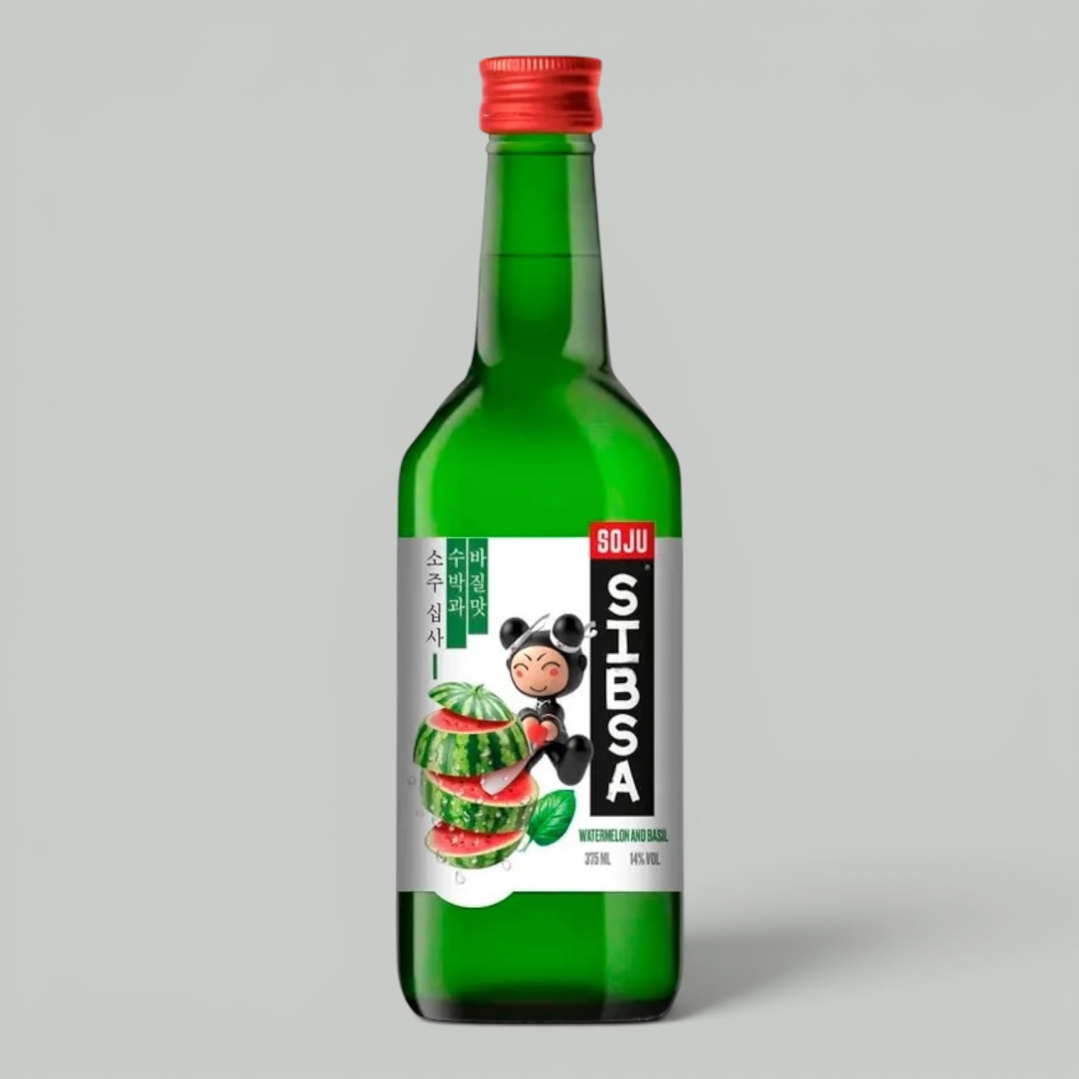 Аперитив Soju Sibsa Арбуз-базилик 0,375 л. 14%