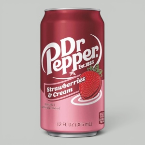 Напиток Dr.Pepper Клубника со сливками газ. 0,355л ж/б