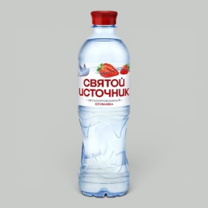 Вода Святой источник Клубника б/газа 0,5л