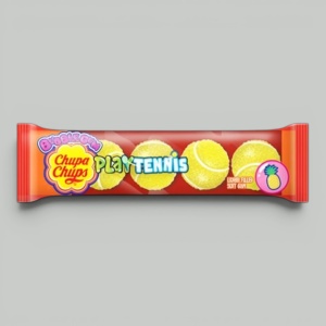 Жев.резинка Chupa Chups Play Tennis 18гр