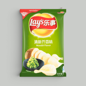 Чипсы картофельные Lay's Васаби 70гр