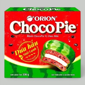 Печенье Orion Choco Pie Арбуз 336гр