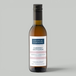 Вино Chateau Tamagne Cabernet Sauvignon розовое сухое 0,187 л. 11%