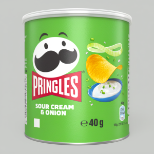 Чипсы картофельные Pringles Сметана и Лук 40гр