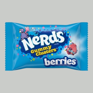 Жев.конфеты Nerds Gummy Clusters Berries Candy 45гр