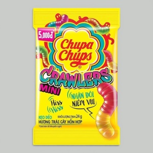 Мармелад жевательный Chupa Chups Mini Crawlers 24гр