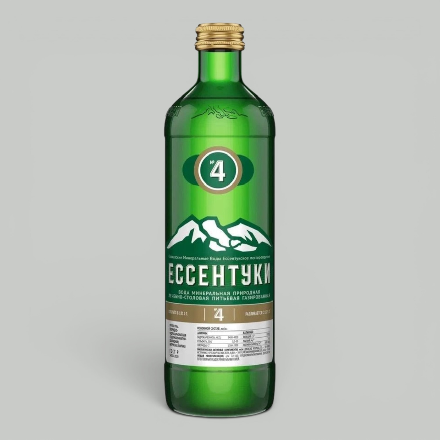 Вода Ессентуки №4 газ 0,45л