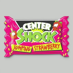 Жев.резинка Center Shock Клубника 4гр