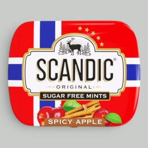 Конфеты Scandic Spicy Apple 14гр