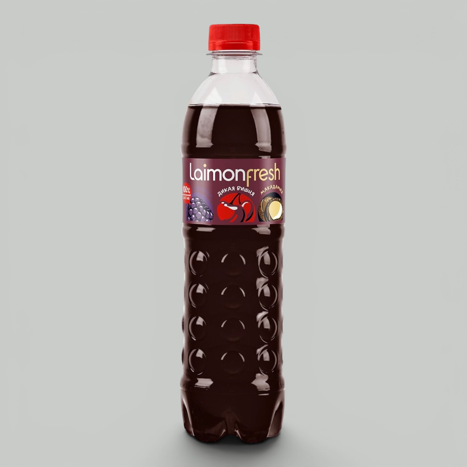 Напиток Limon Fresh вишня-ежевика-макадамия газ. 0,5л