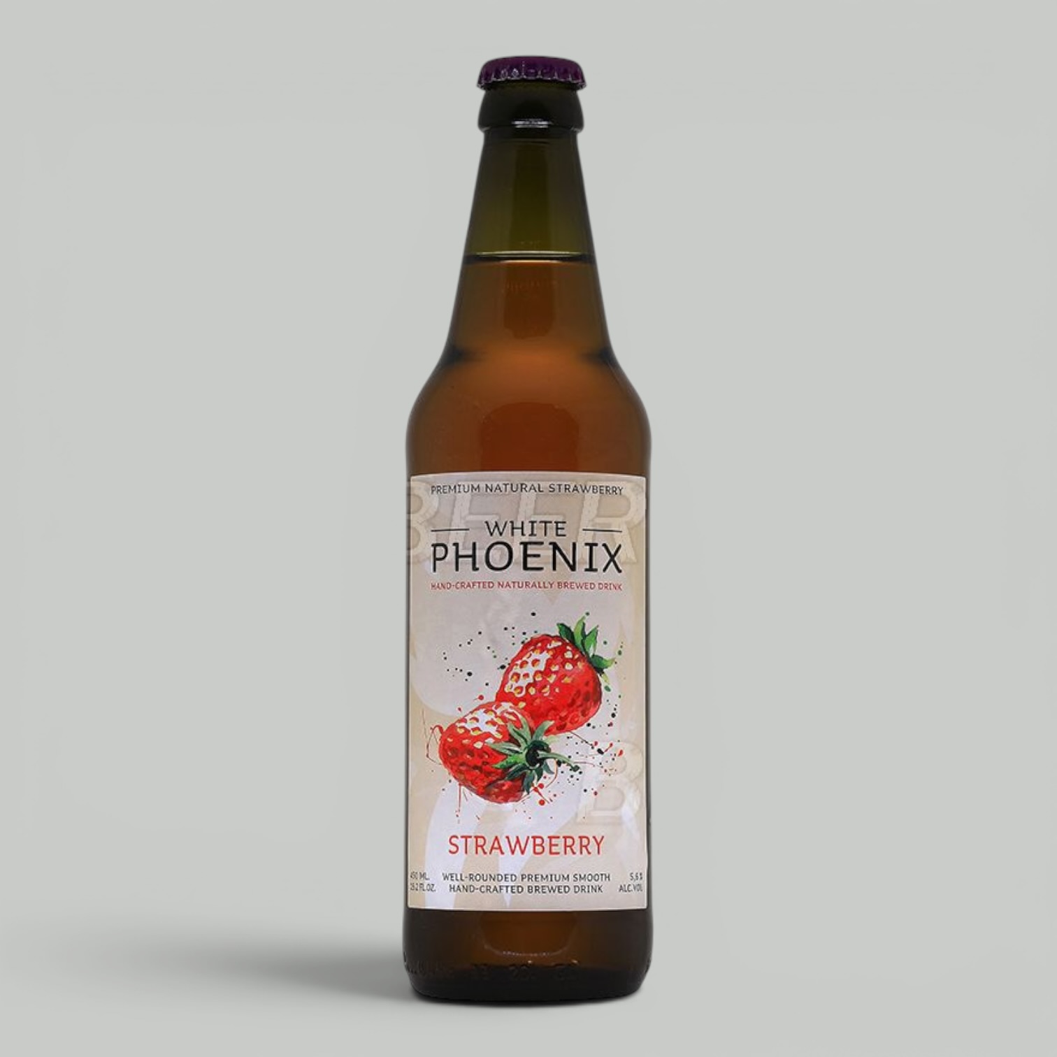 Медовуха Белый Феникс Клубника 0,45 л. 5,6%