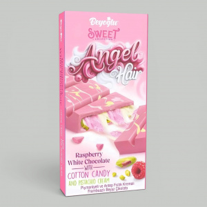 Шоколад белый Angel Hair Малина 170гр