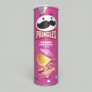 Чипсы картофельные Pringles Креветочный коктейль 165гр