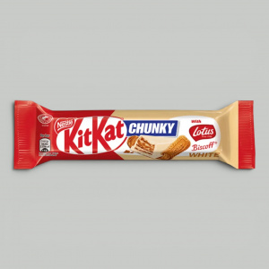 Батончик шоколадный KitKat Chunky Lotus Biscoff 42гр