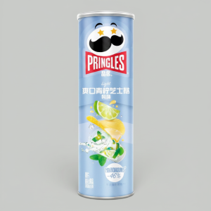 Чипсы картофельные Pringles Лайм и сливочный сыр 110гр 