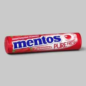 Жев.конфеты Mentos Клубника 15,5гр