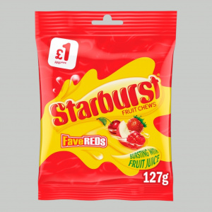 Жев.конфеты Starburst Favereds Fruit Chewy 127гр