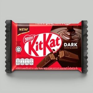Батончик шоколадный KitKat 4 Fingers Темный 35гр