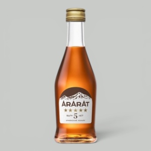 Коньяк Арарат пятилетний 0,05 л. 40%