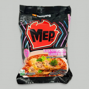 Лапша Samyang "МЕР" курица с черным перцем 80гр