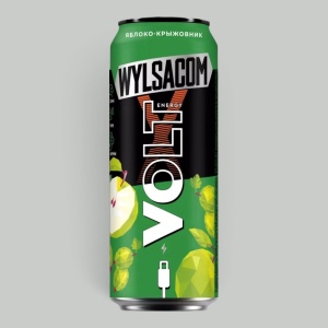 Энерг.напиток Volt Яблоко-крыжовник 0,45л
