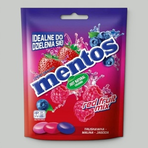 Жев.конфеты Mentos Berries Dragees 160гр