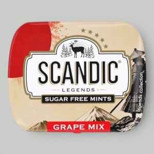 Конфеты Scandic Grape Mix 14гр