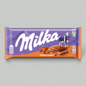 Шоколад молочный Milka Тоффи крем 100гр